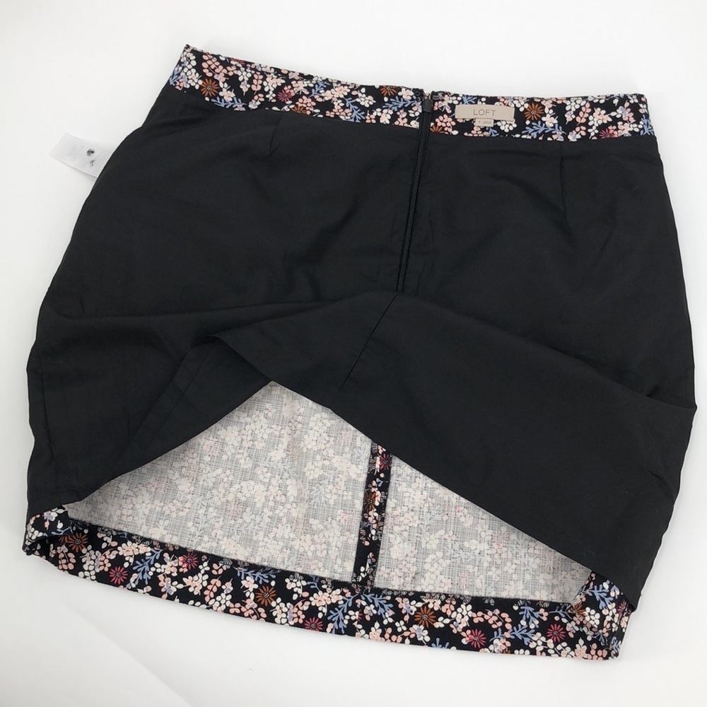 Loft Size 8 Floral Print Pencil Skirt With Pockets - Picture 11 of 13